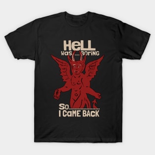 Vintage Devil Lucifer T-Shirt